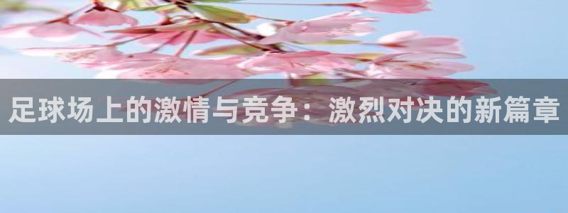  足球场上的激情与竞争：激烈对决的新篇章