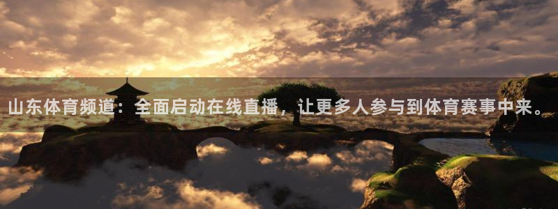 新球体育足球官网：山东体育频道：全面启动在线直播，让更多人参与到体育赛事中来。