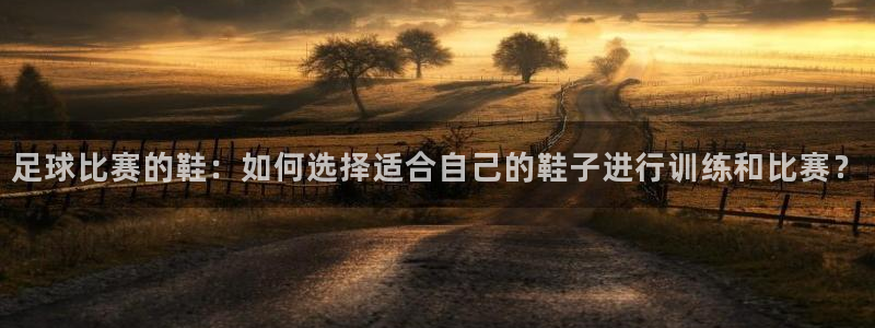 足球比赛的鞋：如何选择适合自己的鞋子